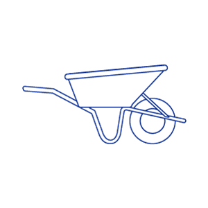Wheelbarrow icon